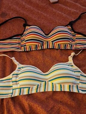 Striped Bras